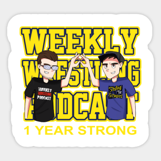 1 Year Strong Style Sticker